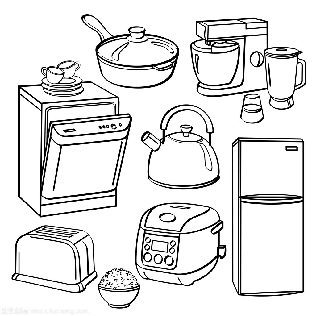 廚房用具和電器